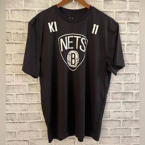 Men’s NETS #11 Irving black NBA ultra game short sleeve e t-shirt XL